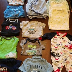 Newborn 0-3 month boy clothes